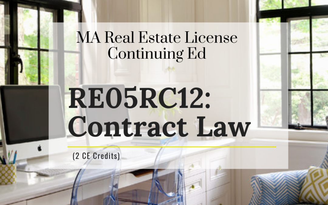 RE05RC12 Contract Law